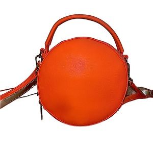 Anthropologie Orange Crossbody Bag